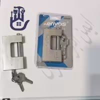 قفل کتابی کنیوس سایز 100 میلی متر جنس فولادی 