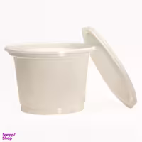 سطل یکبار مصرف کد cb1300 به همراه درب بسته 25 عددی