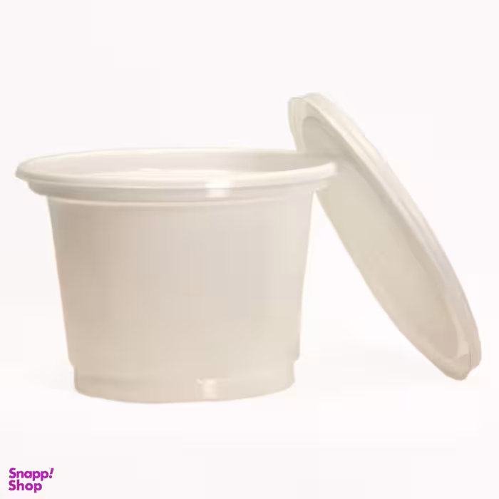 سطل یکبار مصرف کد cb1300 به همراه درب بسته 25 عددی