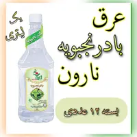 عرق بادرنجبویه نارون یک لیتری - بسته 12 عددی