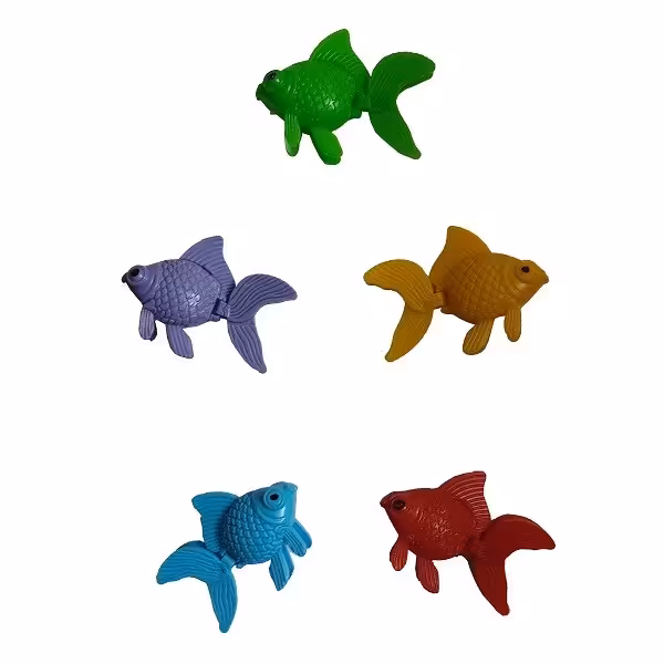 ابزار تزیین کیک به گز مدل ماهی مجموعه 5 عددی