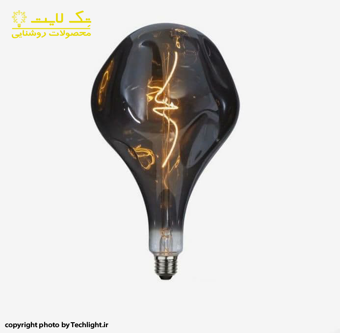 لامپ ادیسونی بزرگ مدل A165a شیشه دودی