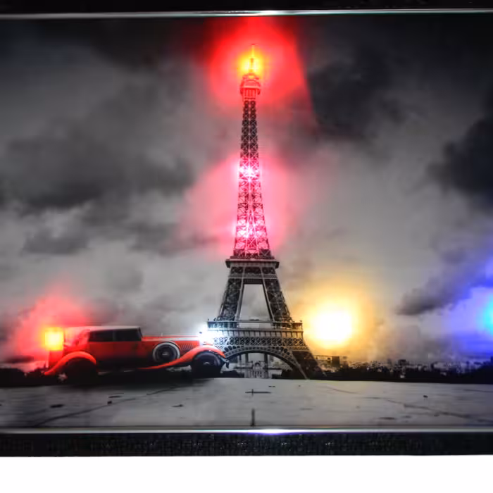 تابلو بک لایت (چراغ دار)