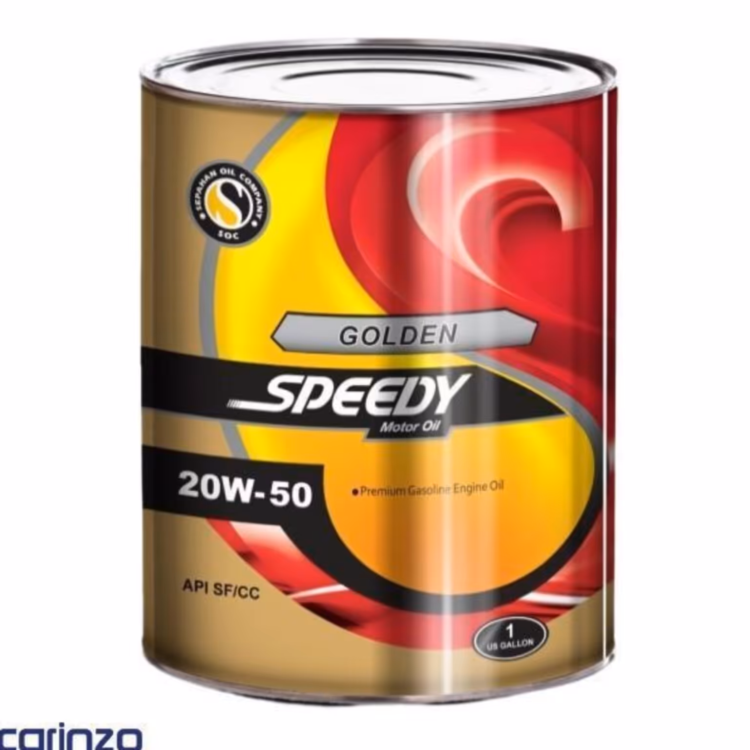 روغن موتور اسپیدی طلایی 20w50