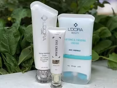 پک مراقبت پوست لیفتینگ،دور چشم و آبرسان لدورا
