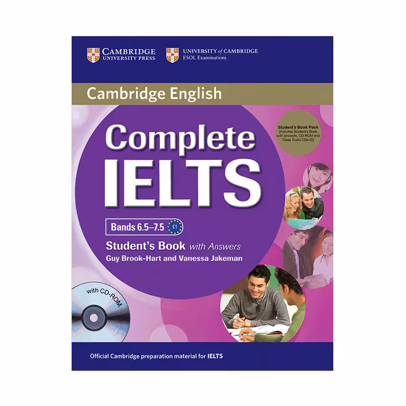 کتاب زبان Cambridge English Complete Ielts C1 همراه با کتاب کار و CD انتشارات کمبریج