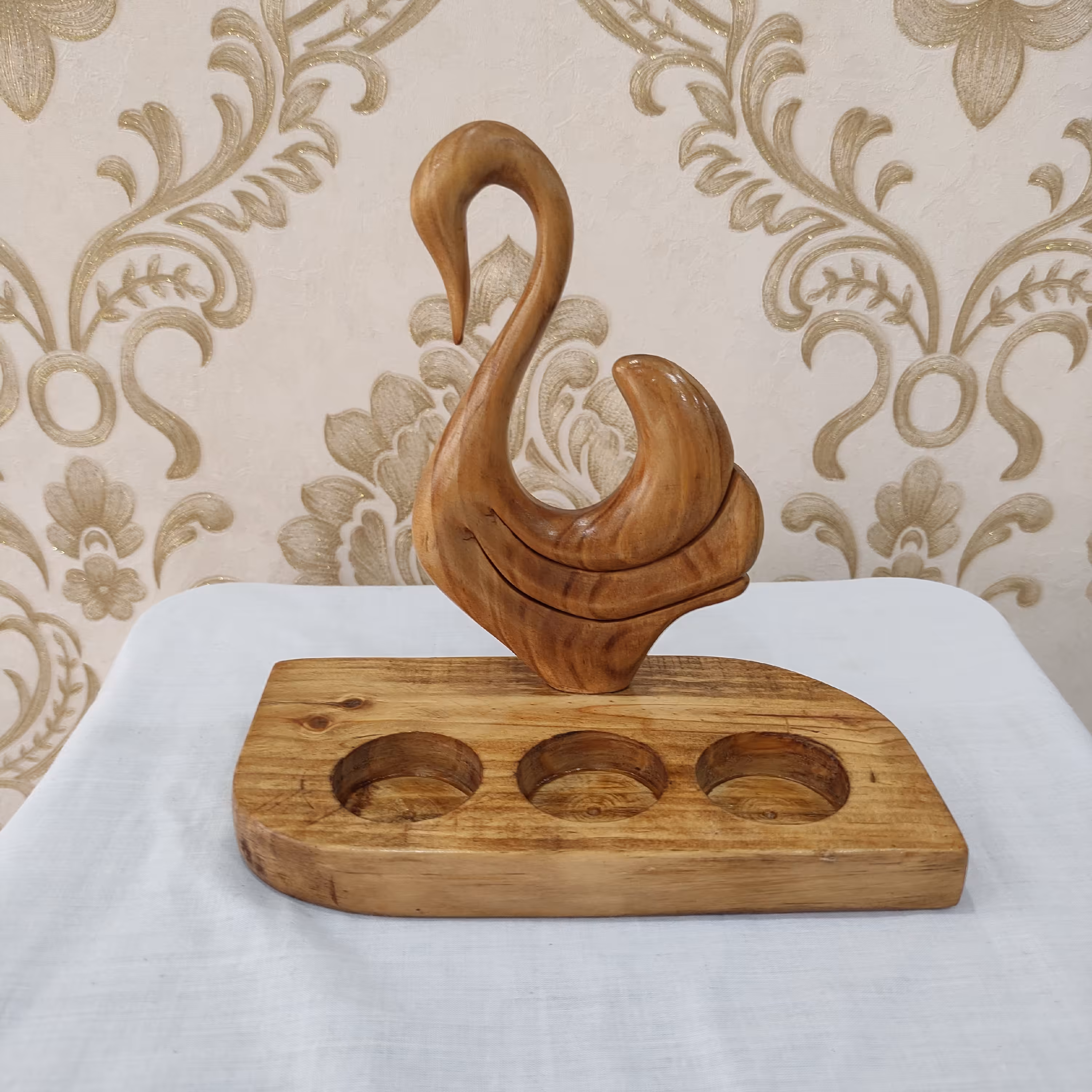 جاشمعی چوبی طرح قوی 5