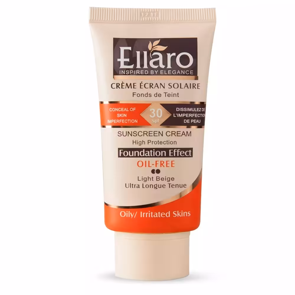 کرم ضد آفتاب الارو بژ طبیعی  ELLARO  SPF30