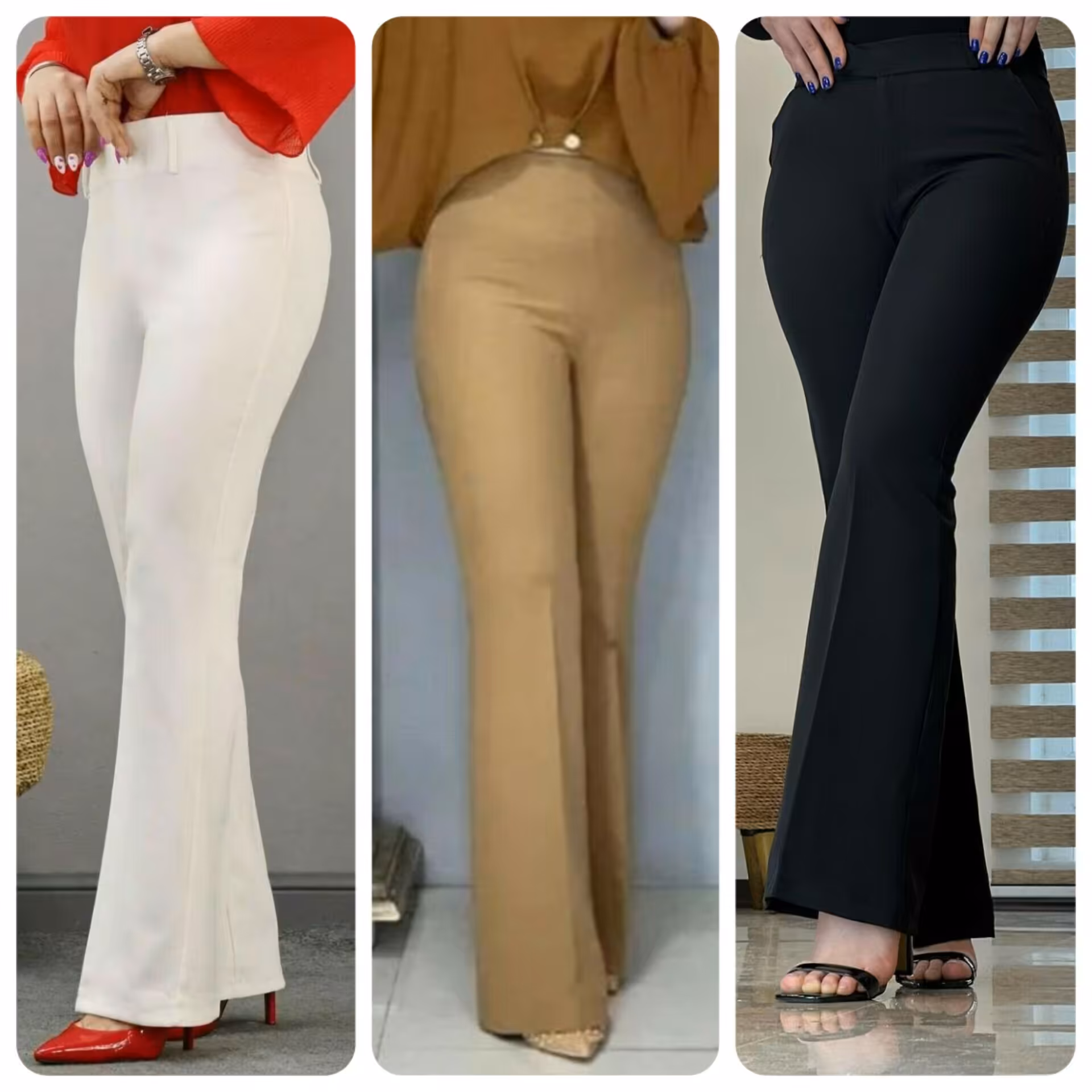 شلوار زنانه دمپا بوتکات جنس مازراتی