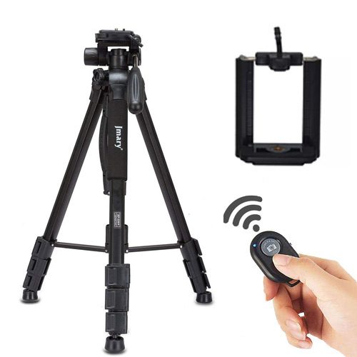 سه پایه موبایل جیماری همراه ریموت کنترل و هولدر Jmary KP-2234 Tripod