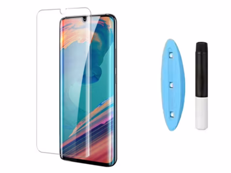 محافظ صفحه نمایش شیشه ای یو وی هواوی UV Nano Glass Huawei P30 Pro