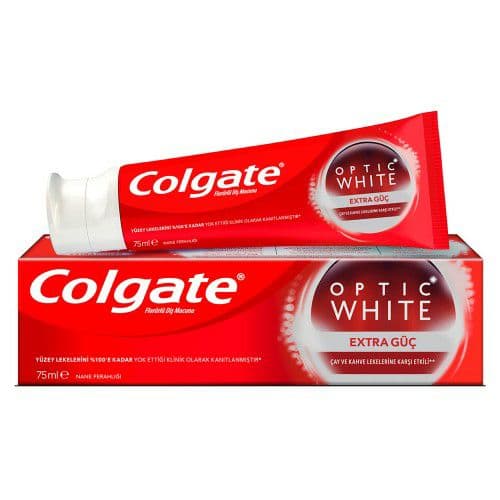 خمیر دندان کلگیت colgate مدل optic white میلی100