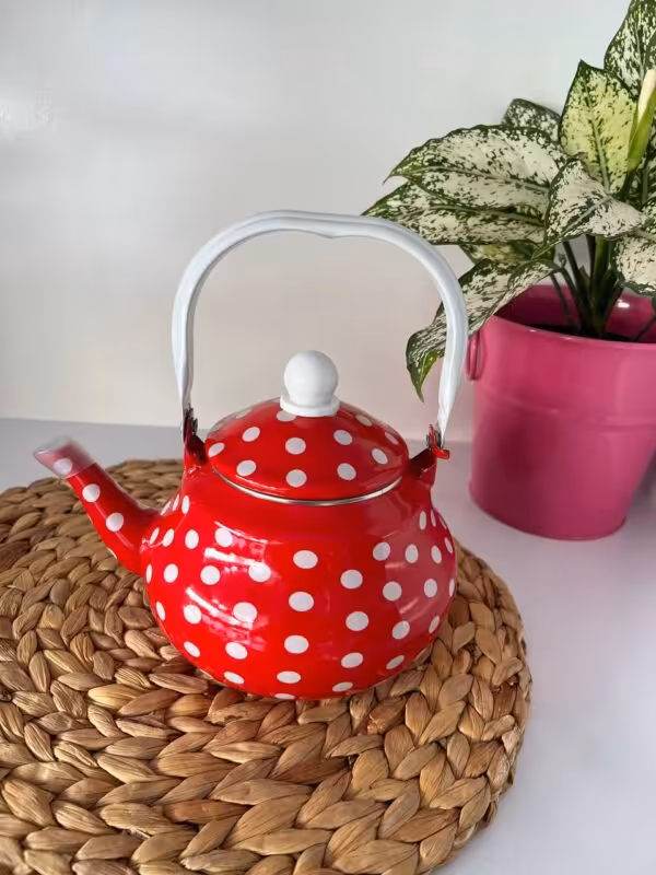 کتری خالخالی قرمز 2 لیتری