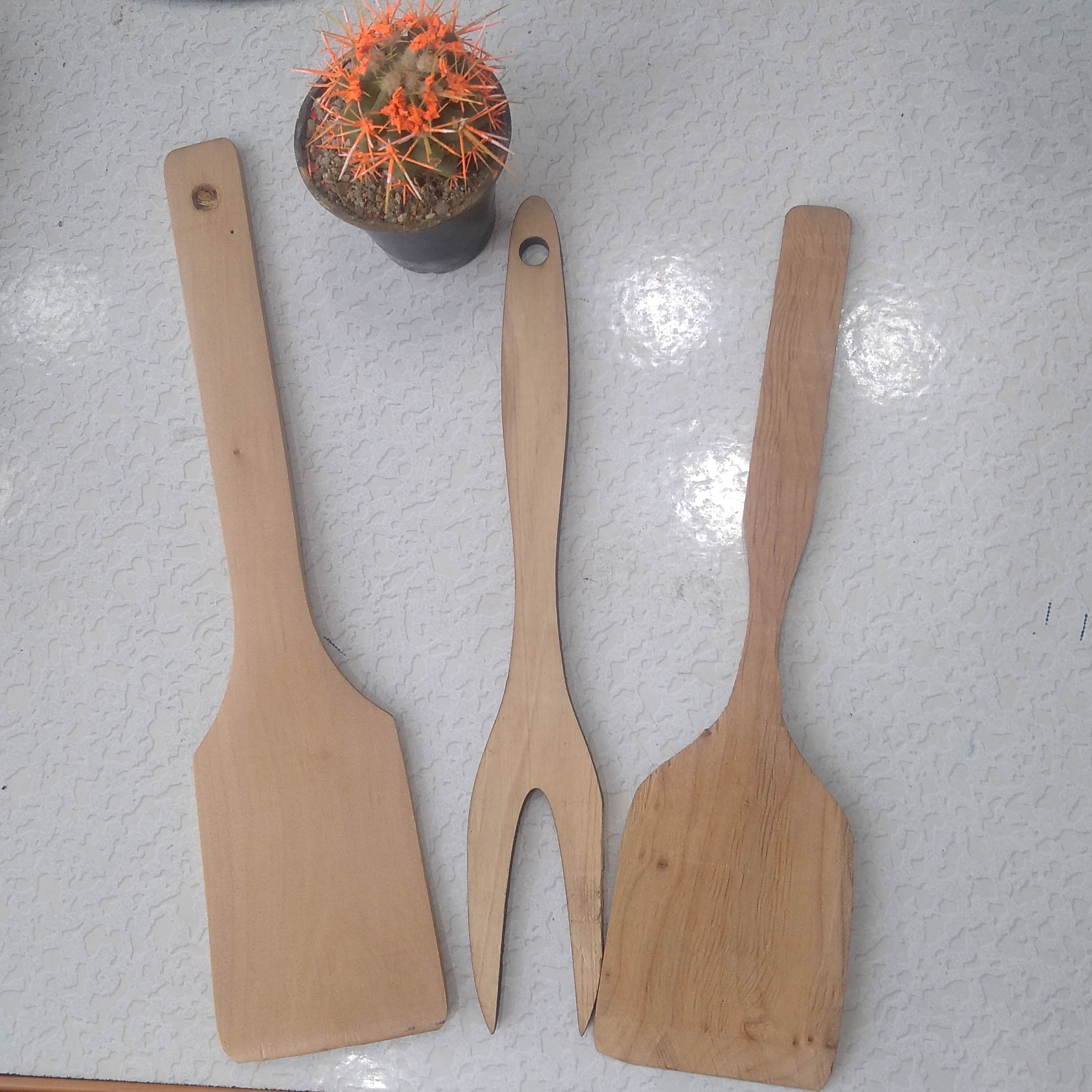 کفگیر چوبی سه مدل