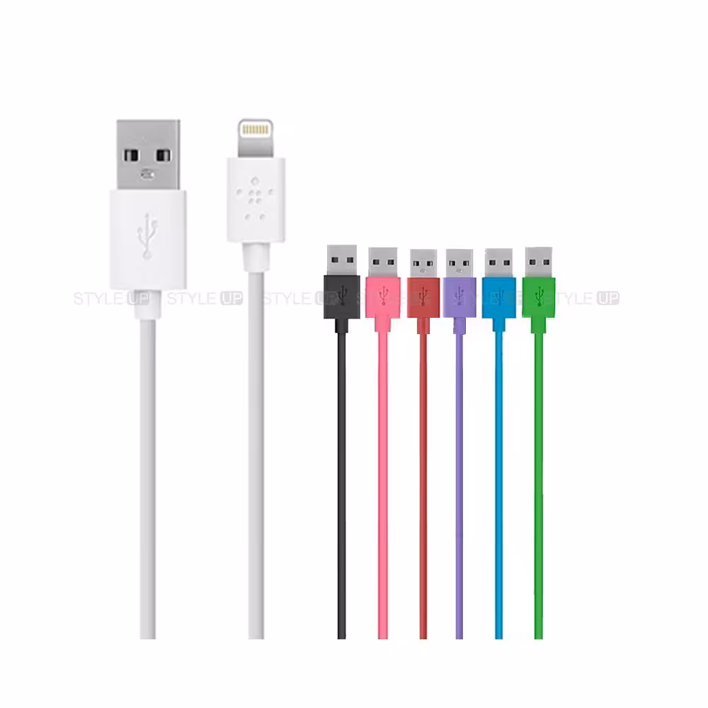 کابل شارژ لایتنینگ برند بلکین Belkin Lightning Cable 1.2M