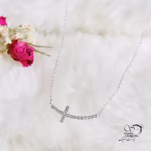 گردنبند نقره زنانه کد4159