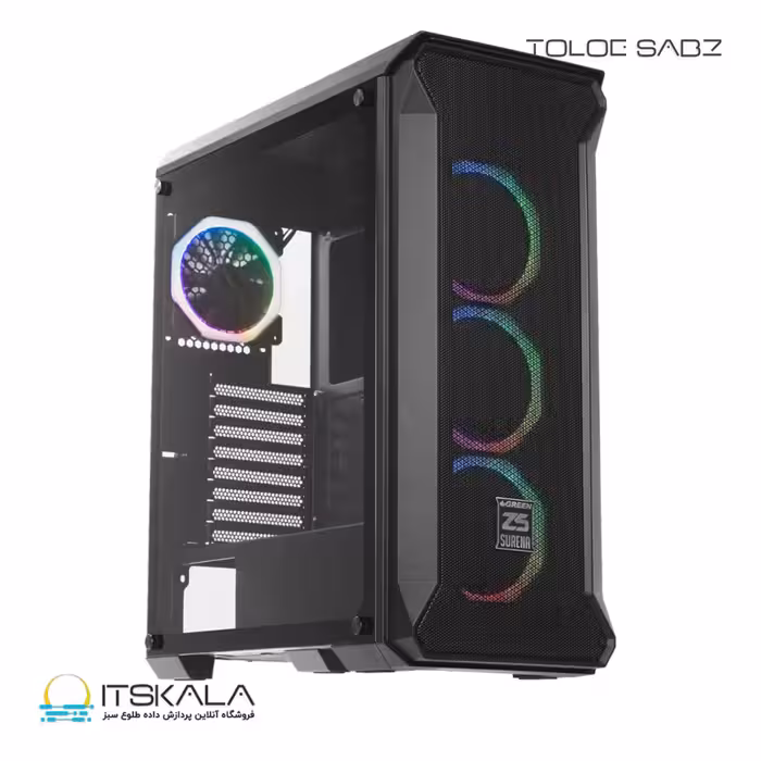 قیمت و خرید کیس گرین مدل SURENA Z5 ARGB | ITSKALA