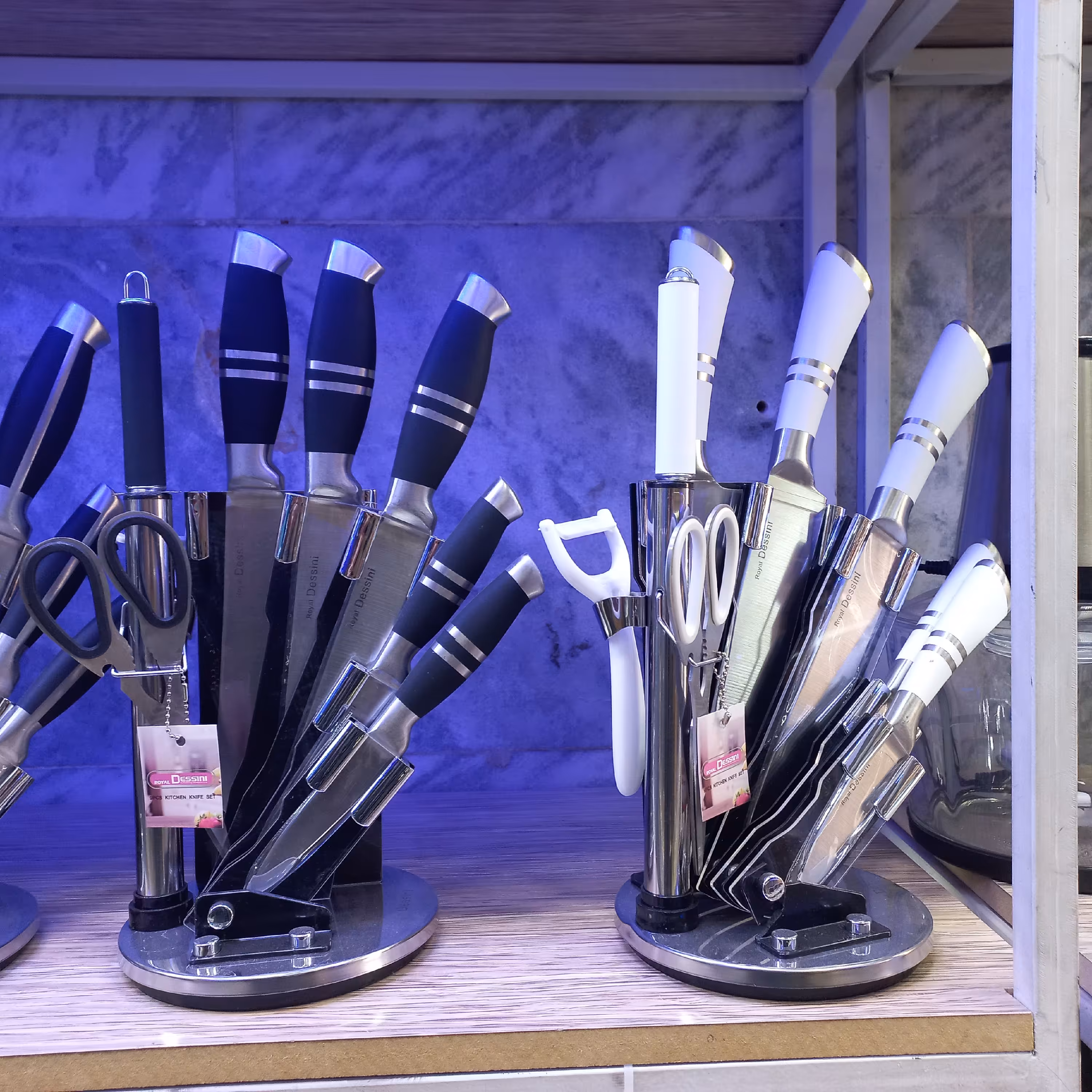 سرویس کارد و ساطور  9  پارچه دسینی شرکتی ارسال رایگان