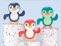 اسباب بازی حمام مدل کوکی طرح پنگوئن شناور مخصوص وان و استخر