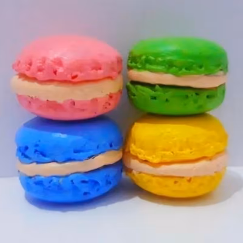 ماکارون مینیاتوری پلیمری پک 4 عددی