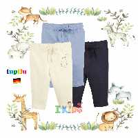 پک سه تایی شلوار بچگانه با طیف رنگی آبی برند لوپیلو - lupilu کشور آلمان