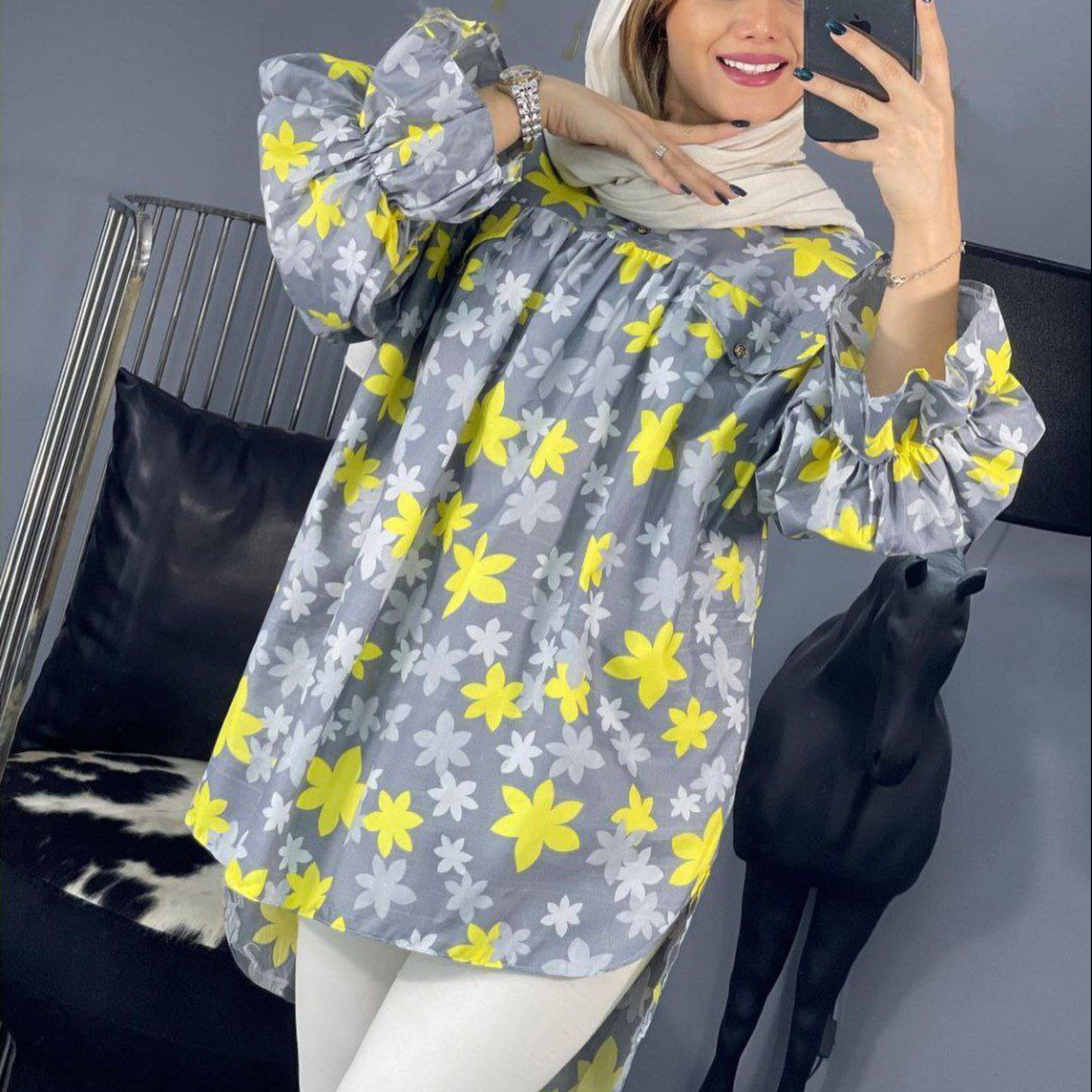 شومیز نارینه جنس پوپلین نخ