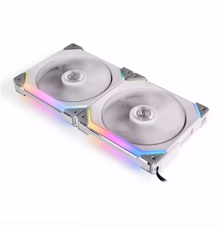 فن کیس لیان لی مدل UNI Fan SL140 RGB White بسته 2 عددی