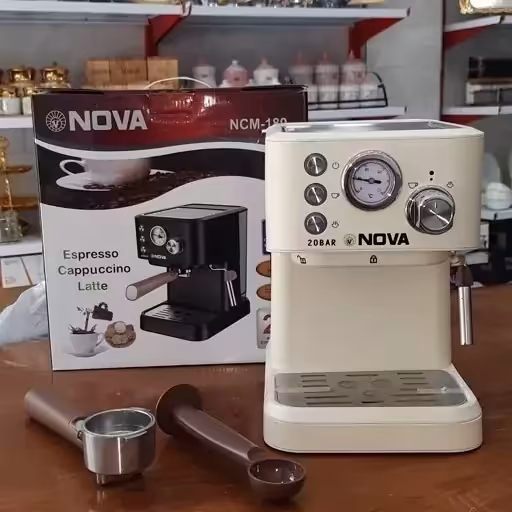 اسپرسوساز نوا 189 اصلی 20 بار 2200 وات قطع کن خودکار (ارسال رایگان) (پس کرایه)
