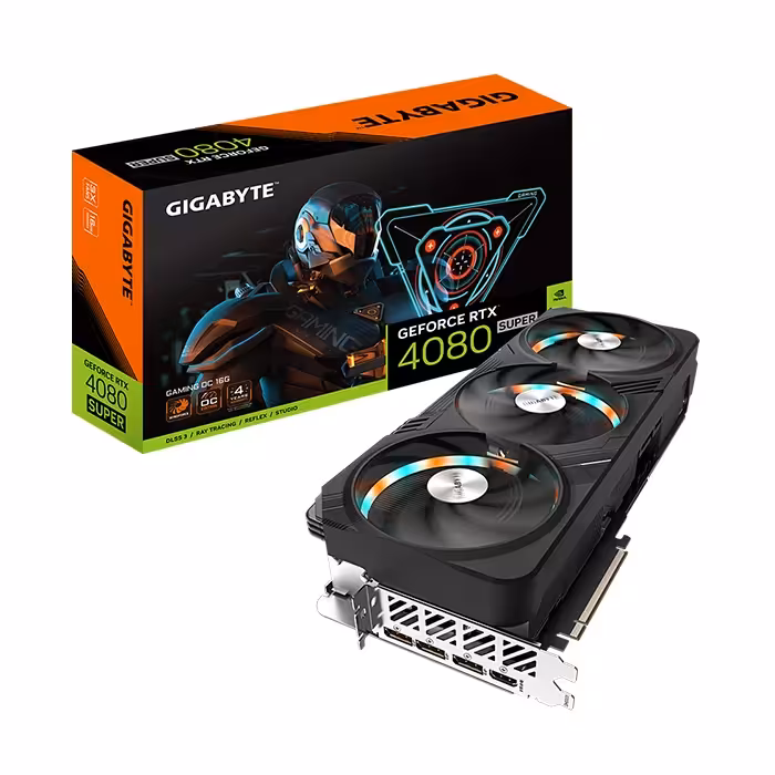 کارت گرافیک گیگابایت GeForce RTX 4080 SUPER GAMING OC 16GB