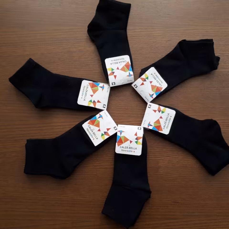 جوراب نیم پا اسپرت مشکی