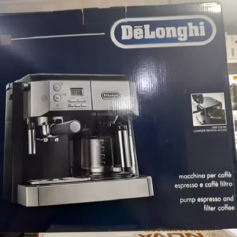 قهوه ساز دلونگیBCO431.S(هزینه ارسال درب منزل به عهده مشتری.قبل از سفارش استعلام قیمت بگیرید)
