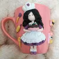 ماگ  عروسکی  آشپز