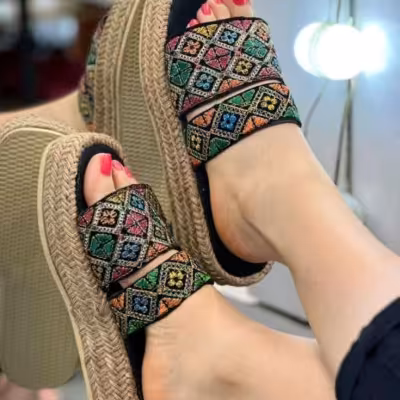 صندل حصیری جذاب