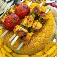 سیخ فلزی کوچک تابه ای تعداد در هر بسته 10عددی یا سیخ جوجه تابه ای پلاسکو دهقان