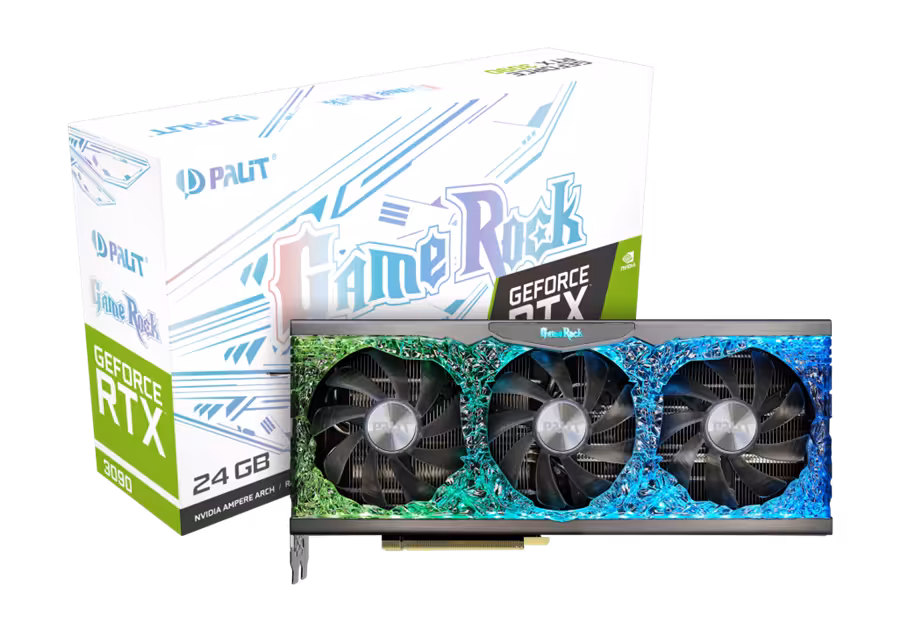 کارت گرافیک  پلیت مدل GeForce RTX™ 3090 GameRock حافظه 24 گیگابایت