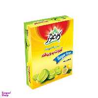 آب نبات بدون قند لیمو کامور وزن 130 گرم