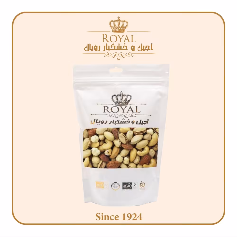 آجیل فوق اعلاء شور رویال 500 گرم