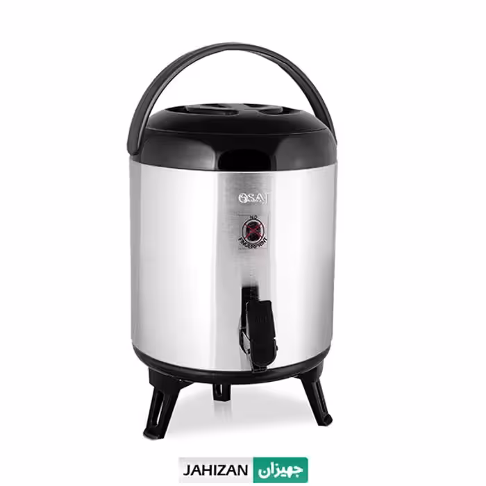 کلمن استیل 8 لیتری ساج کد 9508