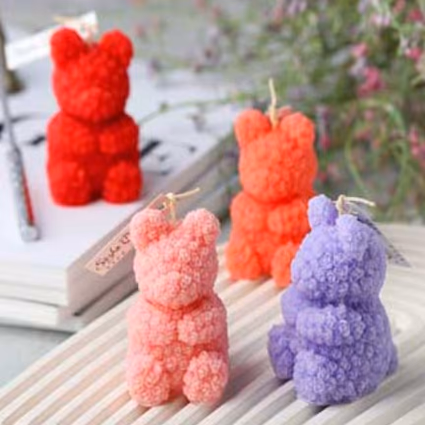 شمع طرح تدی