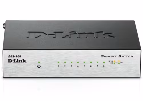 سوییچ 8 پورت دی لینک مدل DGS-108