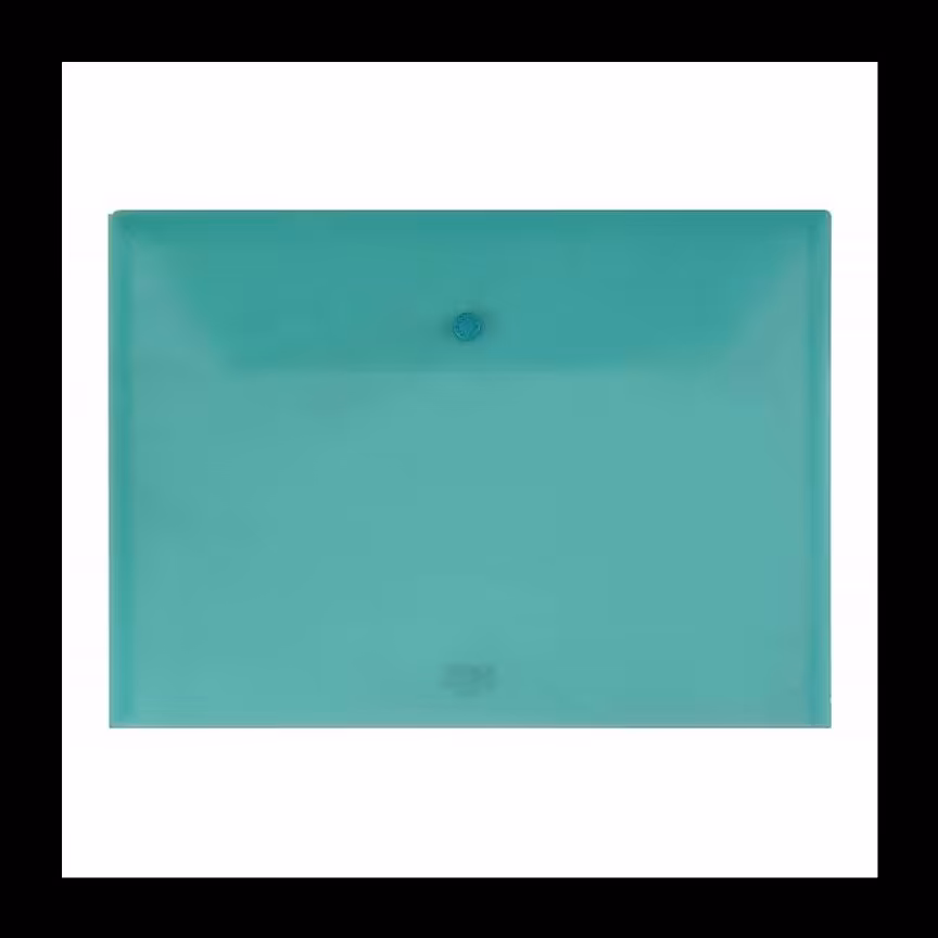 پوشه دکمه دار مات و شفاف آ4 پاپکو A4T_105  وM-105 بسته 48عددی 