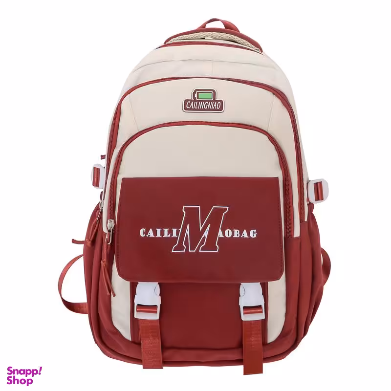 کوله پشتی مدل فانتزی دو قفل M کد 72881