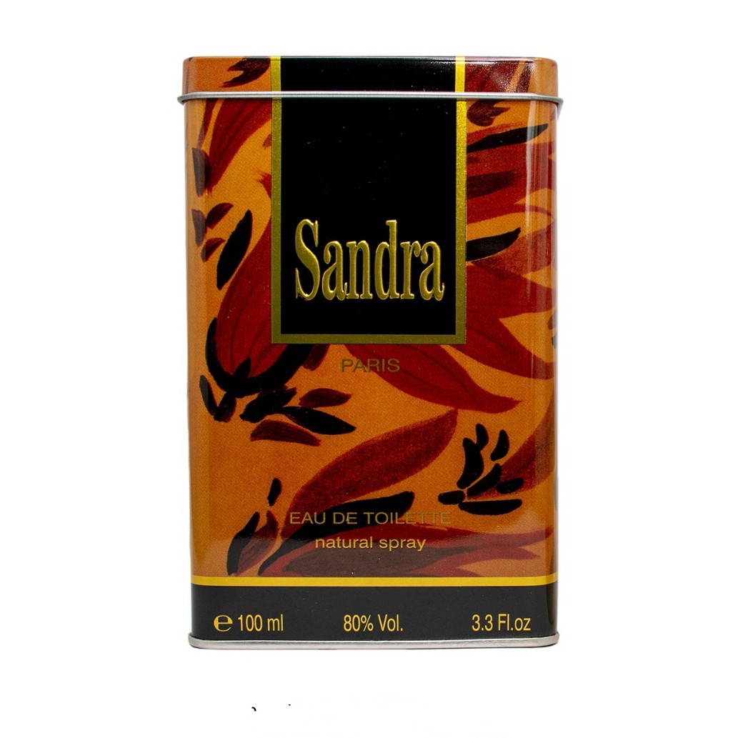 ادکلن سندرا پاریس قوطی فلزی اورجینال عطر Sandra عطر ساندرا ادکلن قدیمی ساندرا اودکلن سندرا قدیمی عطر قدیمی خوشبو جذاب