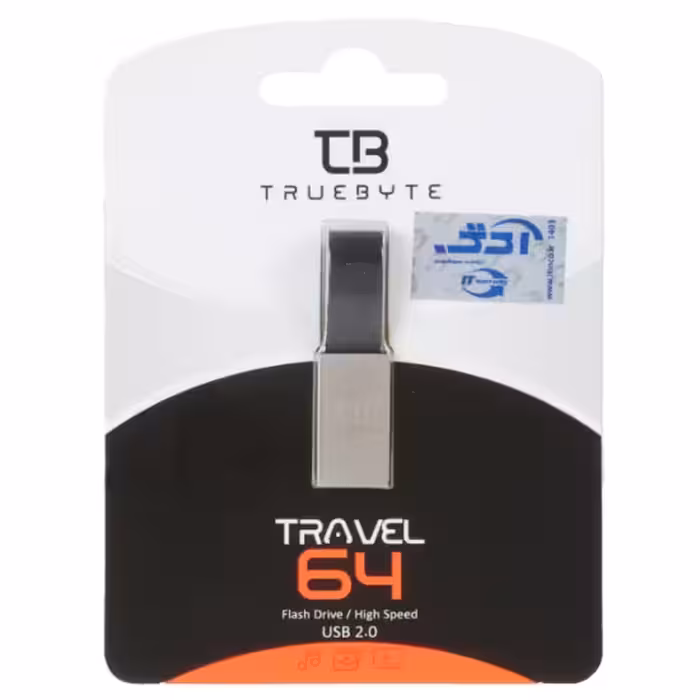 فلش مموری تروبایت مدل TRAVEL USB2.0 ظرفیت 64 گیگابایت
