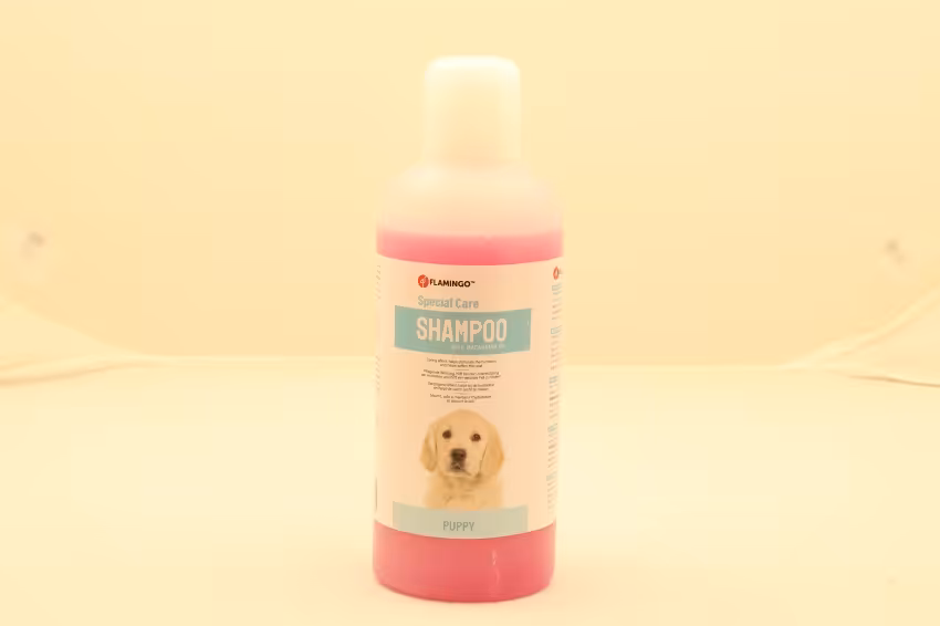 شامپو توله سگ فلامینگو حاوی روغن ماکادمیا 1 لیتری