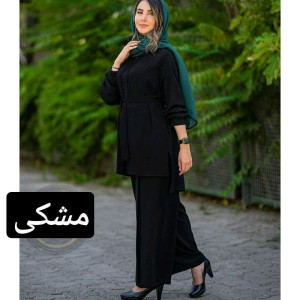 مانتو شلوار زنانه ابروبادی مدل مهدیس