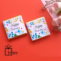 شکلات  پذیرایی کاکائویی شیرین با تم عیدانه 5