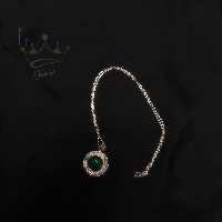 گردنبند نقره مالاکیت