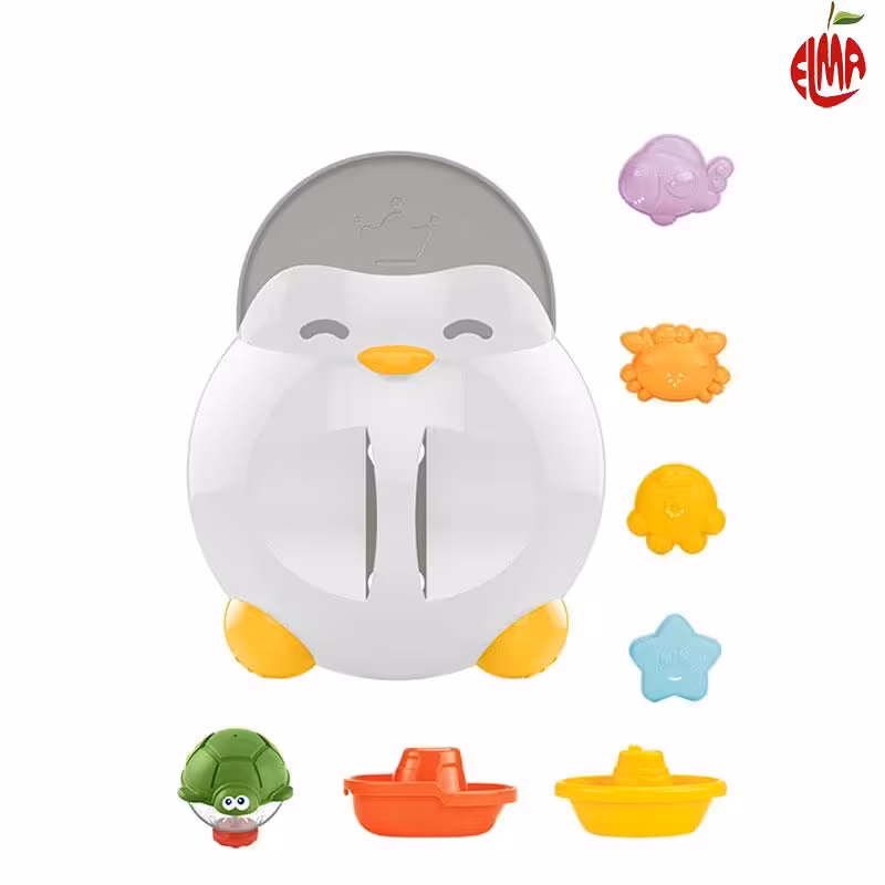 اسباب بازی حمام 8 تکه He-0272 هانگر Huanger