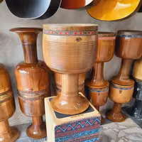 تنبک شیرانی مدل دو مهر سایز 27 